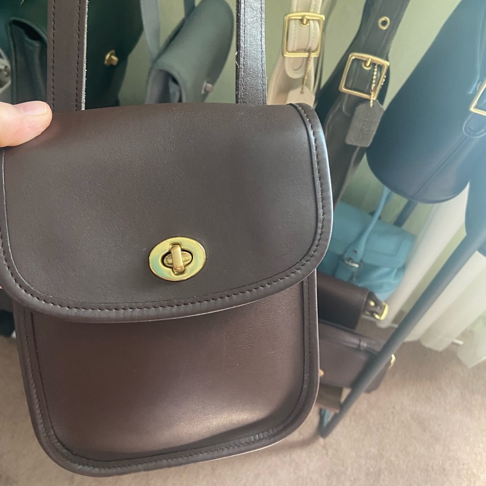 Vintage Coach Side Bag 9978.